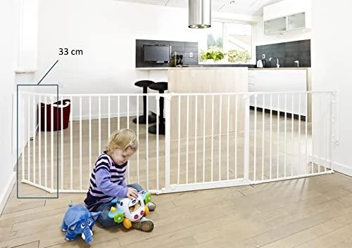 Babydan apsauginės tvorelės pratęsimas Flex Section 33cm 67236-2600-12
