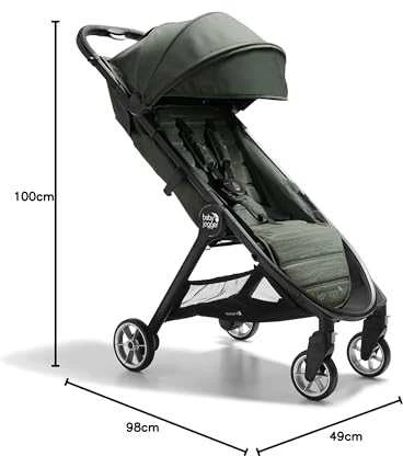 Baby Jogger KŪDIKIŲ JOGGER 470849 vežimėlis CITY TOUR 2 EVERETT Žalias 2145422