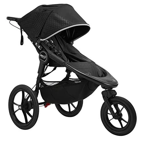 Vežimėlis Baby Jogger Summit X3, juodas (Midnight Juodas)