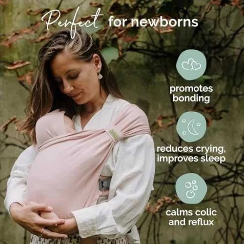 Kūdikio nešioklė Boba Bliss, juodos spalvos