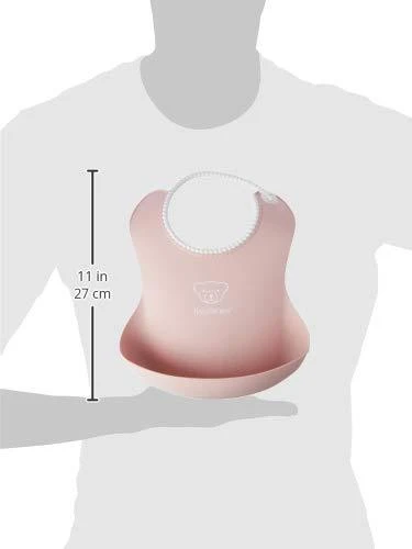 BABYBJORN minkšti seilinukai 2vnt. Pudra Žalias / Powder Rožinė