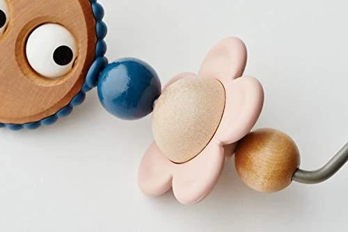 BABYBJÖRN žaislas medinis gultukui Googly Eyes Pastels 080510
