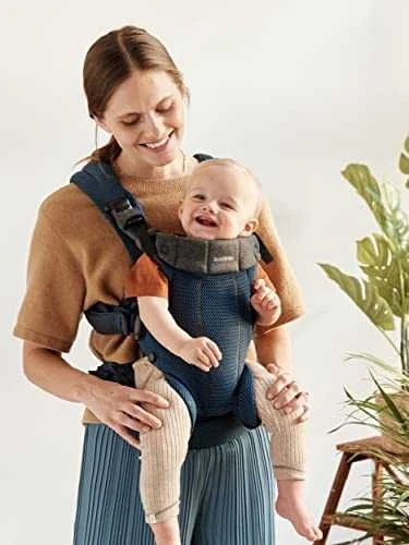 BABYBJORN nešioklė HARMONY 3D Mesh, navy mėlynas, 088008
