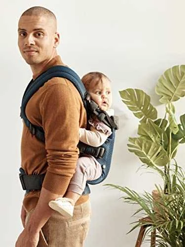 BABYBJORN nešioklė HARMONY 3D Mesh, navy mėlynas, 088008