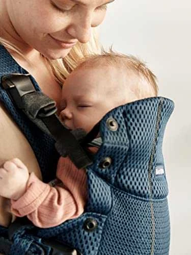 BABYBJORN nešioklė HARMONY 3D Mesh, navy mėlynas, 088008