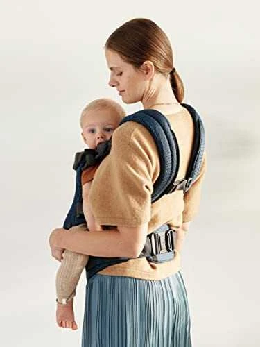 BABYBJORN nešioklė HARMONY 3D Mesh, navy mėlynas, 088008
