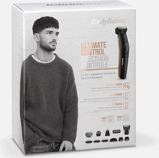 BABYLISS Multi Trimmer 11in1 MT860E Cordless, Wet & Dry, Juodas
