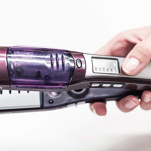 Plaukų džiovintuvas BABYLISS Hair straightener iPro 230 Steam ST395E  Garantija 24 month(s), Ionic function, Violetinė | Varle.lt