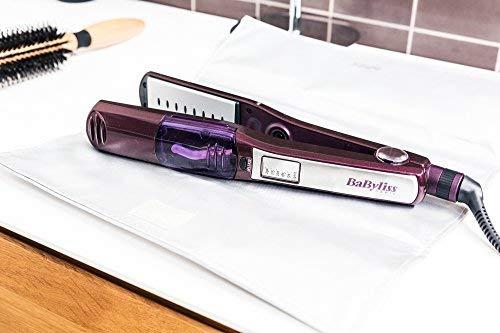 Plaukų džiovintuvas BABYLISS Hair straightener iPro 230 Steam ST395E  Garantija 24 month(s), Ionic function, Violetinė | Varle.lt