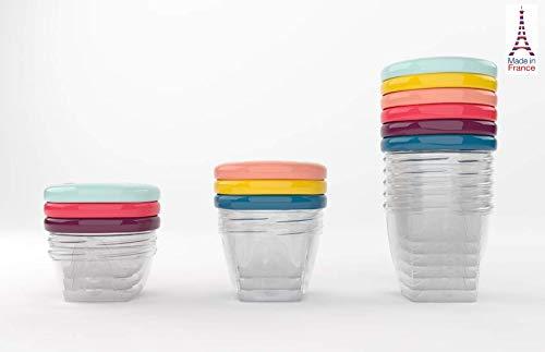 Babymoov - Babybols kelių indų rinkinys - 3 x 120 ml, 3 x 180 ml, 6 x 250 ml