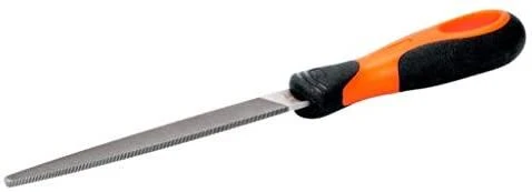 Dildė metalui Bahco ERGO™, stačiakampė smailėjanti 8" 200mm, stambi