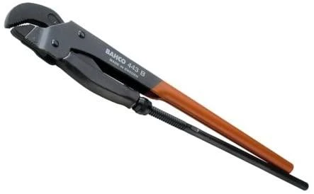 Bahco Kampinis vamzdžių veržliaraktis, 45° žiotys 2", 1400g, 430mm