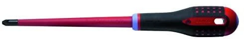 Bahco Izoliuotas atsuktuvas ERGO™ SLIM Pozidriv PZ2x100mm 1000V VDE