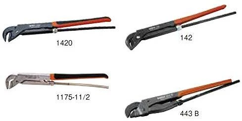 Bahco Universalus raktas vamzdžiams. Bendras ilgis 4256mm. Maksimalus 65 mm. 1 1/2" vamzdžiui. Oksiduotas, anktikorozinis padengimas,grūdintos siaurintos žiotys, neslystantys dantys. Aukščiausia klasė