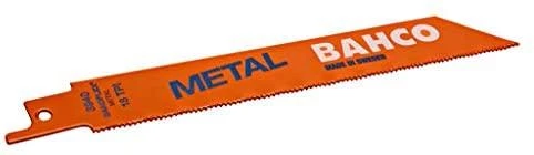 Bahco Tiesinio pjūklo geležtės Sandflex Bi-Metal 150mm*0,9mm ST 14TPI, Metalui 2vnt