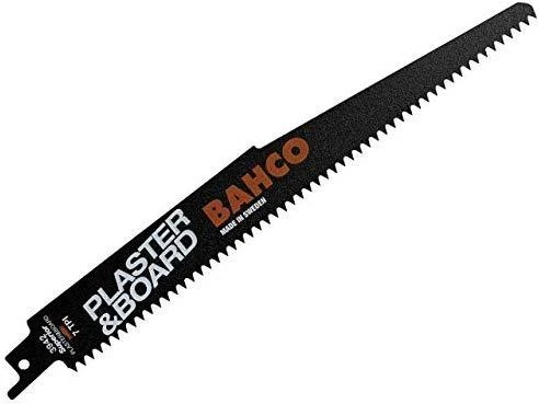 Bahco Tiesinio pjūklo geležtės Sandflex bimetal 228mm*1,1mm SL 7TPI, gipso ir medžio drožlių plokštės 5vnt