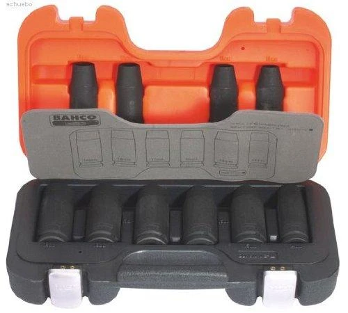 Bahco Smūginių prailgintų galvučių rinkinys D/S14 1/2" 14vnt 10-27mm