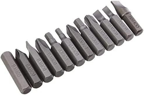 Bahco Smūginio atsuktuvo 5/16" kmpl 15 vnt PH,SL,HEX