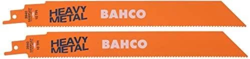 Bahco Tiesinio pjūklo geležtės Sandflex Bi-Metal 228mm*1,07mm HST 10TPI, sunkiajam metalui 2vnt