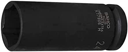 Galvutė smūginė šešiakampė 1/2" ,prailginta, 27mm K7806M Bahco