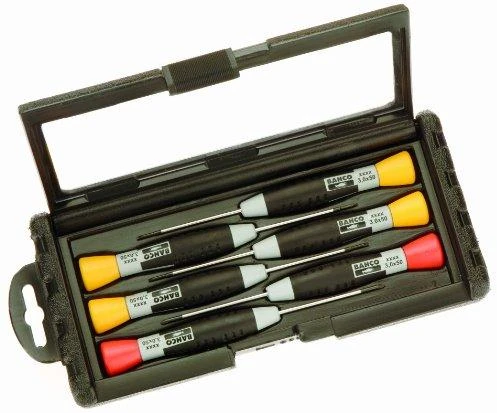 Bahco Atsuktuvų rinkinys 6 vnt 1,5x50, 2x50, 2,5x50, 3x50, PH0x50, PH1x75mm