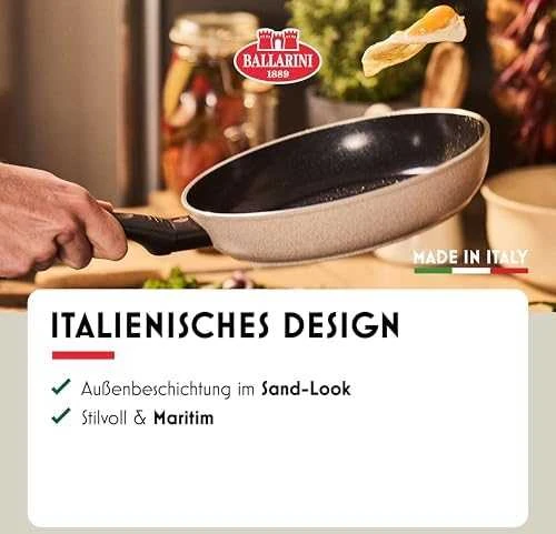 BALLARINI LEDRO troškintuvas su dangčiu 28 cm