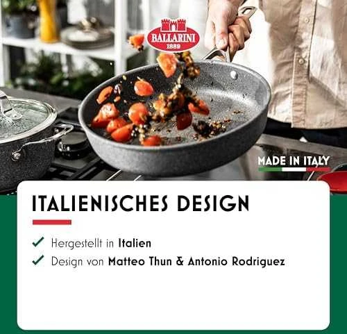 Ballarini Sauté pan + lid, 28 cm