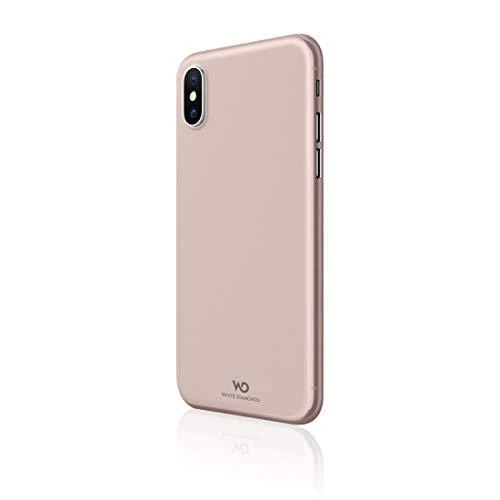 Hama Baltas Diamonds „Ultra Thin Iced“ dėklas GSM iPhone Xs MAX Rožinis AUKSINIS