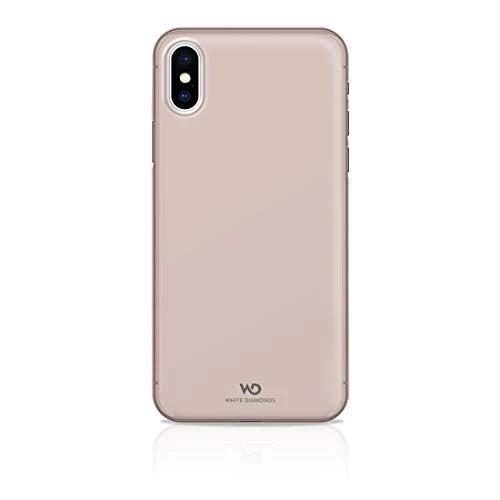 Hama Baltas Diamonds „Ultra Thin Iced“ dėklas GSM iPhone Xs MAX Rožinis AUKSINIS