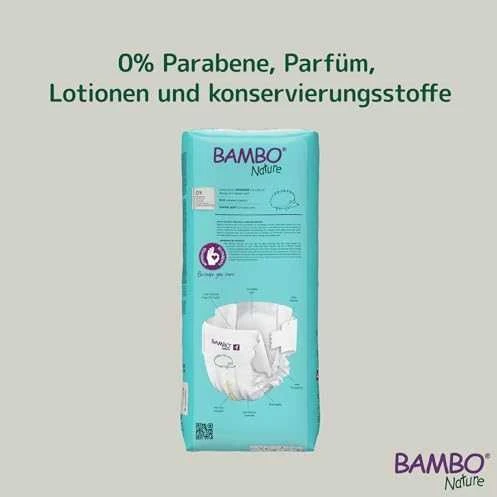 Sauskelnės Abena Bambo Nature, 4 dydžio, 7–14 kg, 48 vnt.