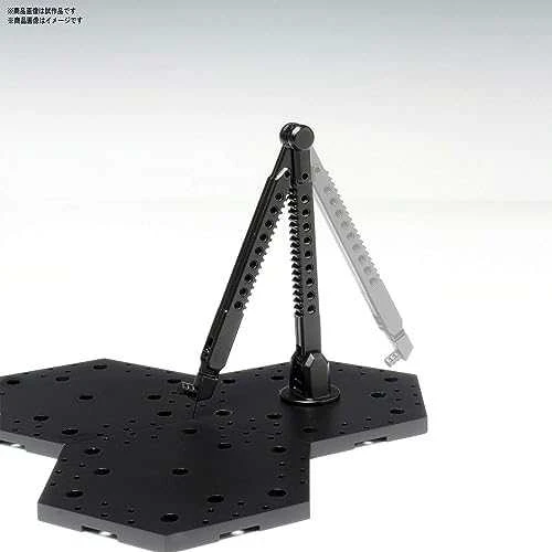 Bandai Action Base 1 juodas stovas Gunpla 1/144 1/100