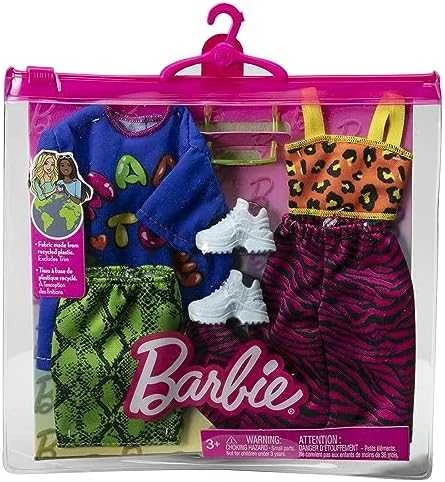 Mattel Barbės 2 rūbų komplektų rinkinys 2021