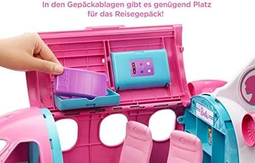 Mattel LĖLĖS BARBĖS LĖKTUVAS DREAMPLANE SU LĖLĖ