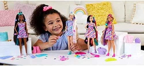 Barbie Totaly Hair lėlė azijietė