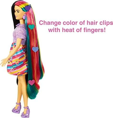 Barbie Totaly Hair lėlė azijietė
