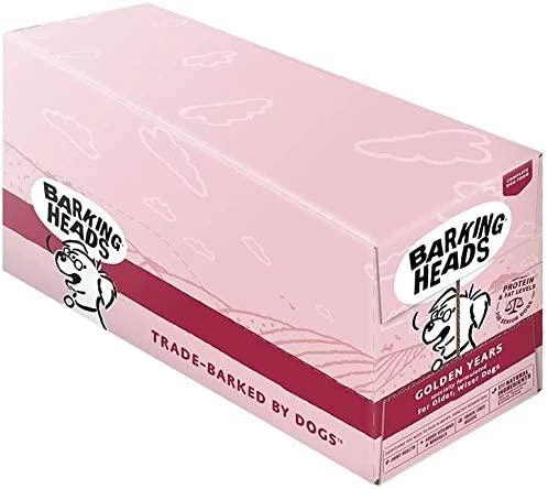 Barking Heads Golden Years konservai senyviems šunims 300g