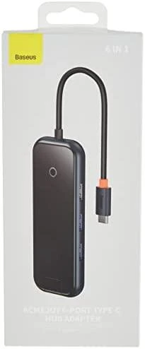 Baseus AcmeJoy 6in1 adapteris pakuotėje