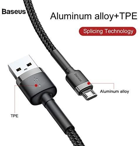 Baseus USB micro kab. Cafule CAMKLF-BG1 Juodas