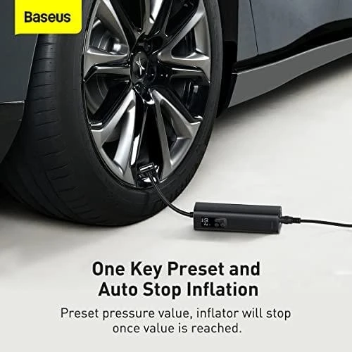 Automobilinis oro kompresorius Baseus Super Mini Inflator Pump CRCQ000001