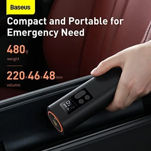 Automobilinis oro kompresorius Baseus Super Mini Inflator Pump CRCQ000001
