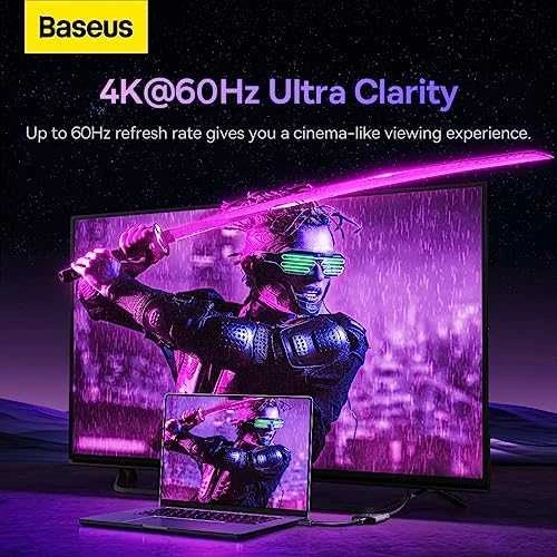 HDMI Switch Baseus vaizdo perdavimas 4K 60Hz