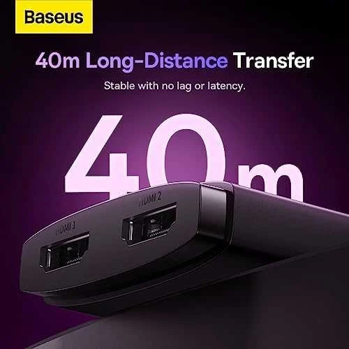 HDMI Switch Baseus Cluster Juodas