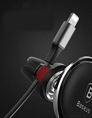 Automobilinis Baseus magnetinis telefono laikiklis į groteles - Auksinis