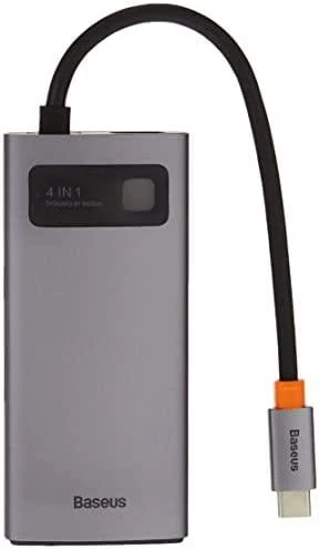 Jungčių stotelė / adapteris USB C kištukas - 4 rūšių jungtys Metal Gleam BASEUS