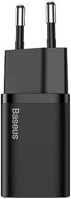 Baseus Super Si greitas įkroviklis 1C 25W su USB-C į USB-C kabeliu 1m - Baltas