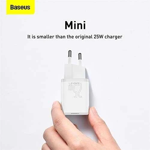 Baseus Super Si įkroviklis 1C 25W baltas