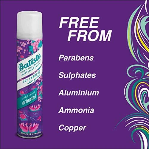 Batiste Oriental Sausas šampūnas sausas šampūnas, 200 ml