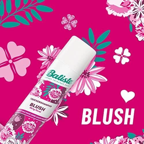 Batiste Blush Sausas šampūnas moterims, 200 ml