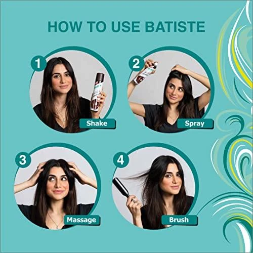 Batiste Blush Sausas šampūnas moterims, 200 ml