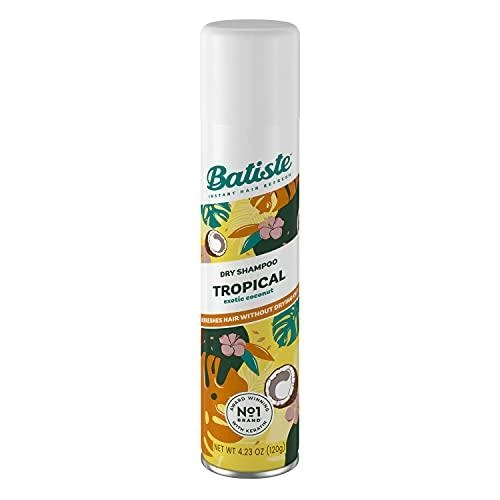 Sausas šampūnas plaukams Batiste Coconut &amp; Exotic Tropical Sausas šampūnas 200ml